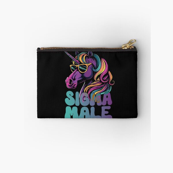 Item preview, Unicornio masculino Sigma Citas sarcásticas divertidas Chistes ingeniosos designed and sold by Chmielayka.
