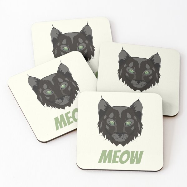 Item preview, Fluffy Black Cat designed and sold by Nesro34.