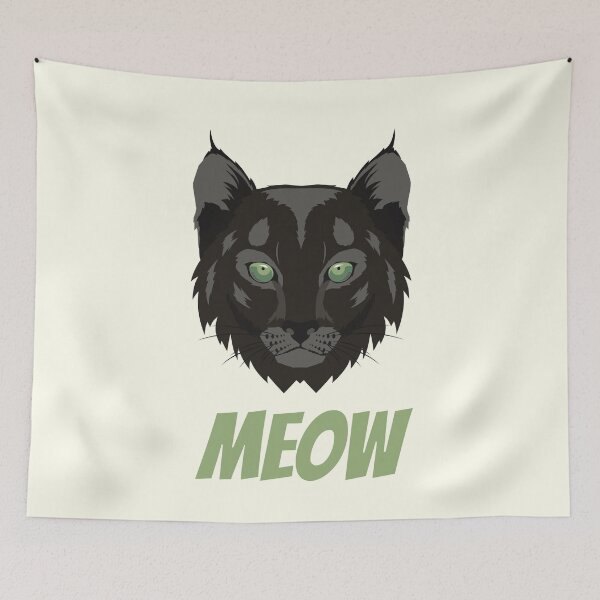 Item preview, Fluffy Black Cat designed and sold by Nesro34.