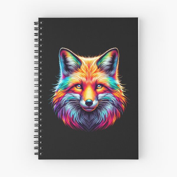 Item preview, Beautiful Fox Head Rainbow Effect Animal Lover designed and sold by nat82.