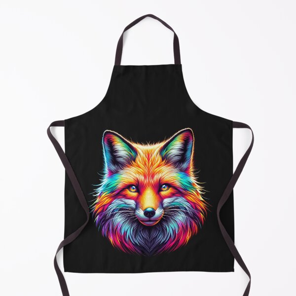 Item preview, Beautiful Fox Head Rainbow Effect Animal Lover designed and sold by nat82.