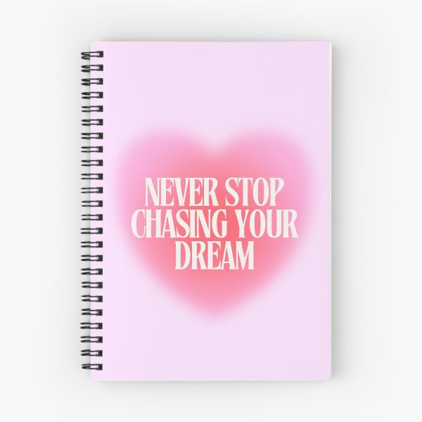 Item preview, NEVER STOP CHASING YOUR DREAM - Self motivation quote designed and sold by HELL0WBELLO.