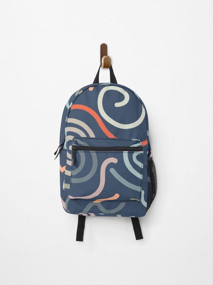 Thumbnail 1 of 3, Backpack, Abstract Pattern designed and sold by prozario.