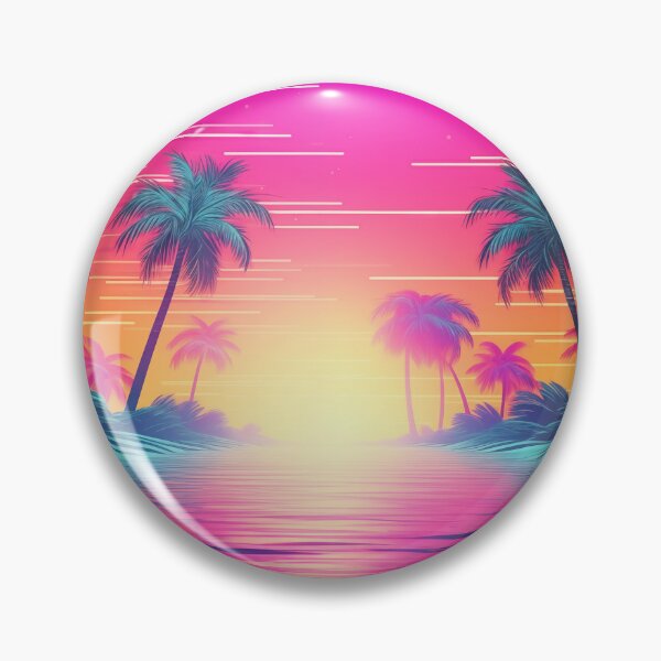 Item preview, Chromatic Elegance: Ethereal Synthwave Horizons designed and sold by Mullet Monkey.