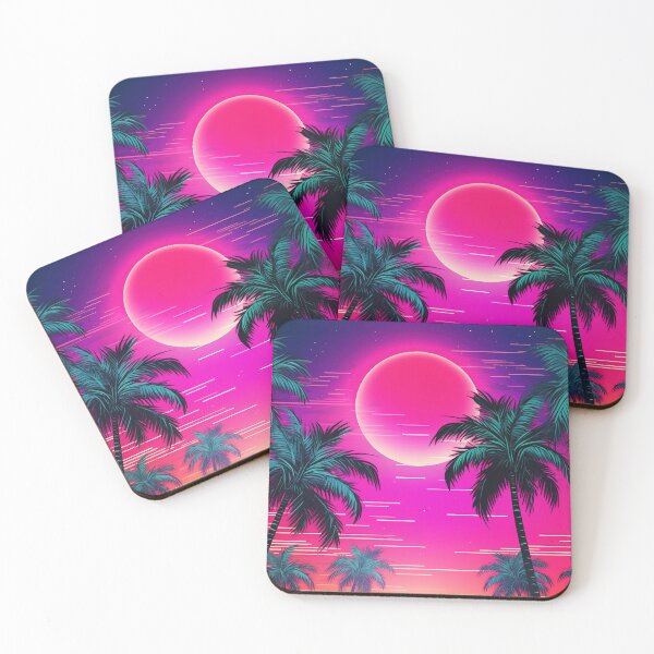 Item preview, Chromatic Elegance: Ethereal Synthwave Horizons designed and sold by Mullet Monkey.