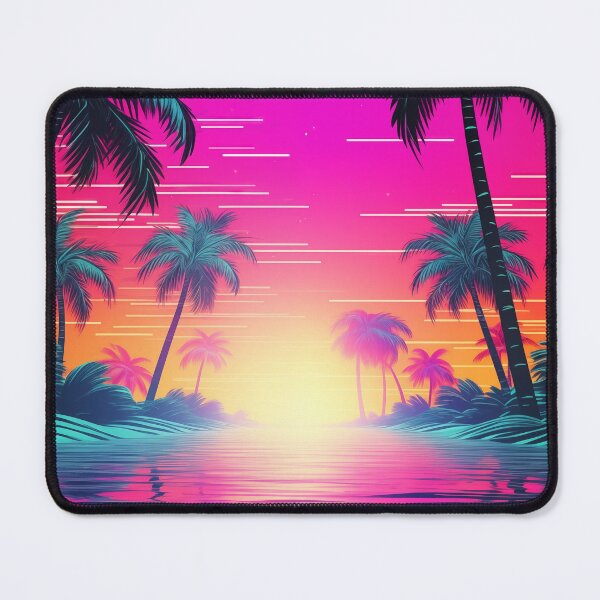 Item preview, Chromatic Elegance: Ethereal Synthwave Horizons designed and sold by Mullet Monkey.