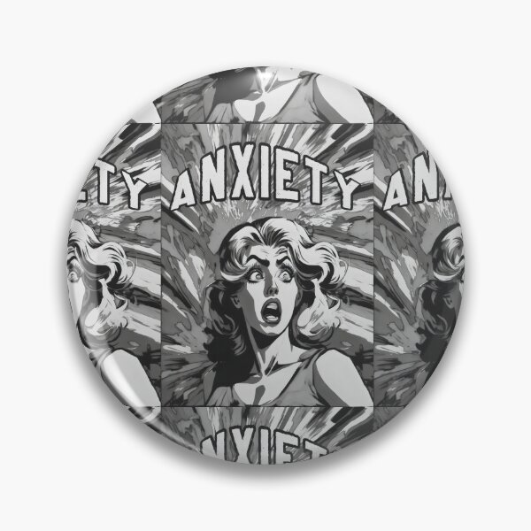Item preview, Retro Horror Movie Poster Style: Anxiety designed and sold by MillennialVibe.