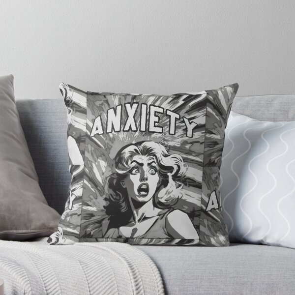 Item preview, Retro Horror Movie Poster Style: Anxiety designed and sold by MillennialVibe.