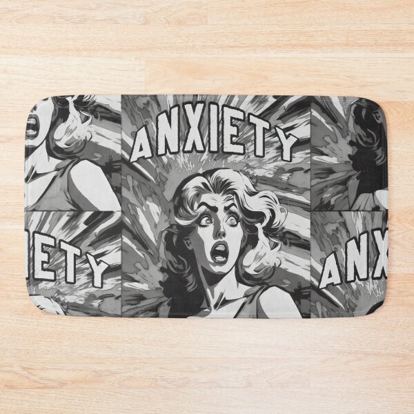 Item preview, Retro Horror Movie Poster Style: Anxiety designed and sold by MillennialVibe.
