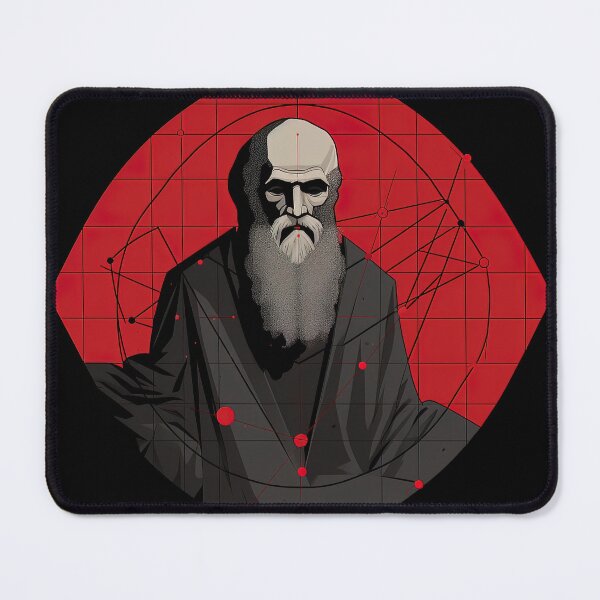 Item preview, Archimedes | Red minimalism designed and sold by ComicsFactory.