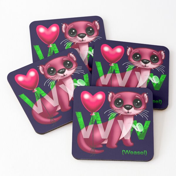 Item preview, Weird Animals A-Z weasel designed and sold by MetroInk.