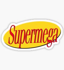 Yellow Supermega Sticker
