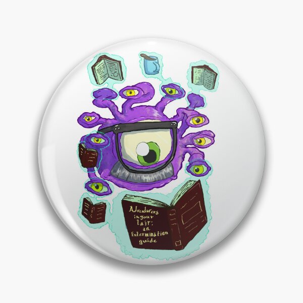 Item preview, Dungeons and Dragons Morrice the Page Peeping Beholder designed and sold by BondsieDesigns.