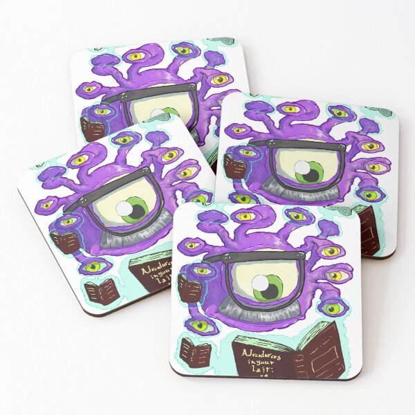 Item preview, Dungeons and Dragons Morrice the Page Peeping Beholder designed and sold by BondsieDesigns.