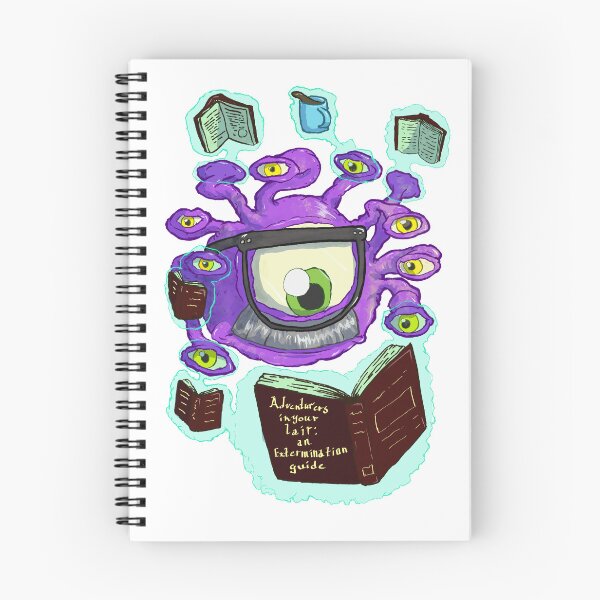 Item preview, Dungeons and Dragons Morrice the Page Peeping Beholder designed and sold by BondsieDesigns.
