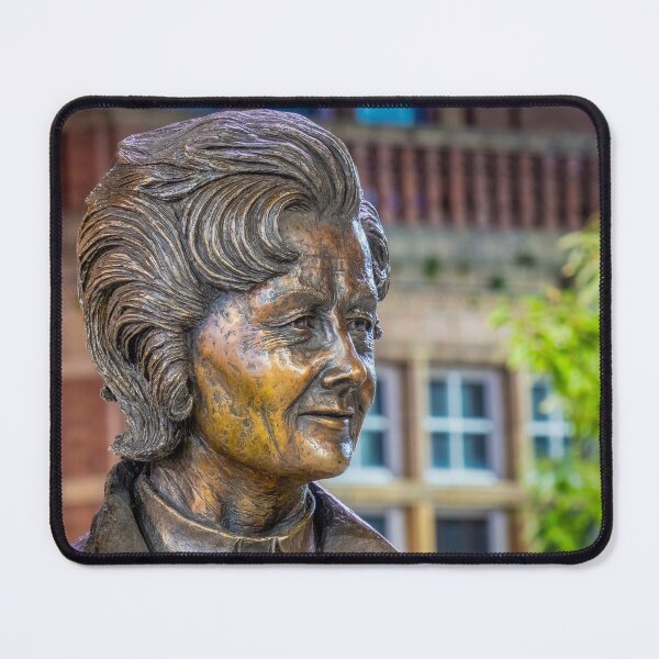 Item preview, Barbara Castle Statue, Blackburn, Lancashire - Close-up Head Shot designed and sold by Shafiq Khan.