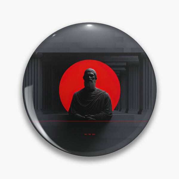 Item preview, Aristotle | Red minimalism designed and sold by ComicsFactory.
