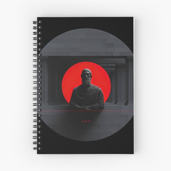 Item preview, Aristotle | Red minimalism designed and sold by ComicsFactory.