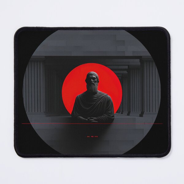 Item preview, Aristotle | Red minimalism designed and sold by ComicsFactory.