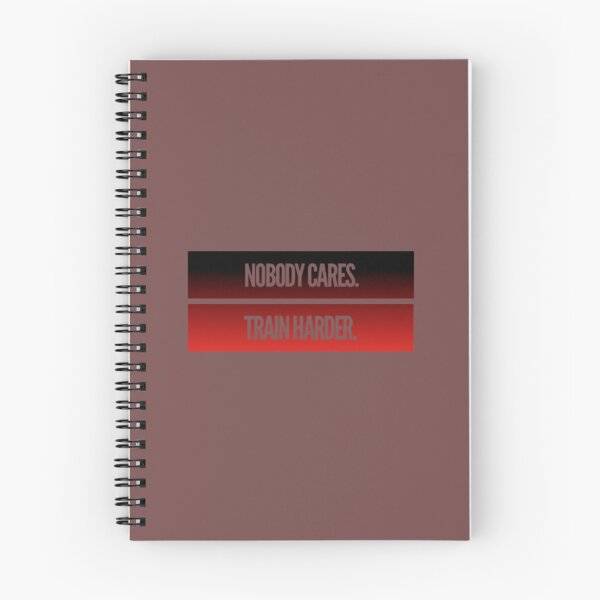Item preview, Nobody cares, train harder designed and sold by Aline22.