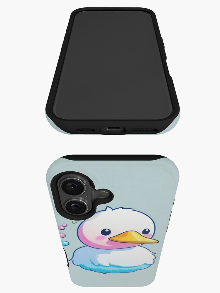 Thumbnail 3 von 4, iPhone-Hülle, Chibi Kaugummi Ente designt und verkauft von Fluffy-Cat-de.