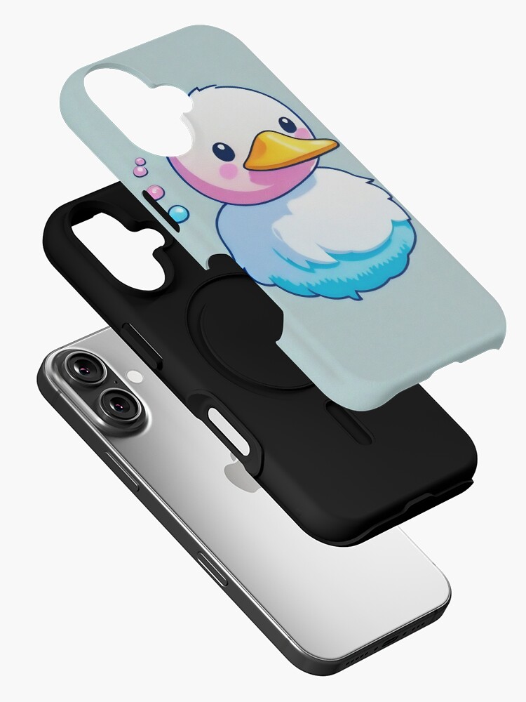 Thumbnail 2 von 4, iPhone-Hülle, Chibi Kaugummi Ente designt und verkauft von Fluffy-Cat-de.