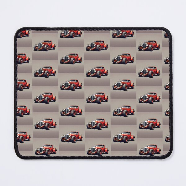 Item preview, OLD RED CAR designed and sold by AmazingBackDrop.