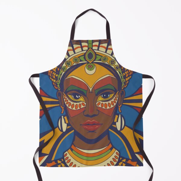 Item preview,   African woman ethnic cartoon  animation designed and sold by VibeStyleShop.