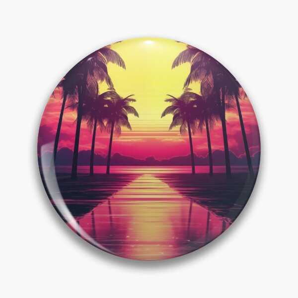 Item preview, Vaporwave Horizon: Abstract Futuristic Synth Dreamscape designed and sold by Mullet Monkey.