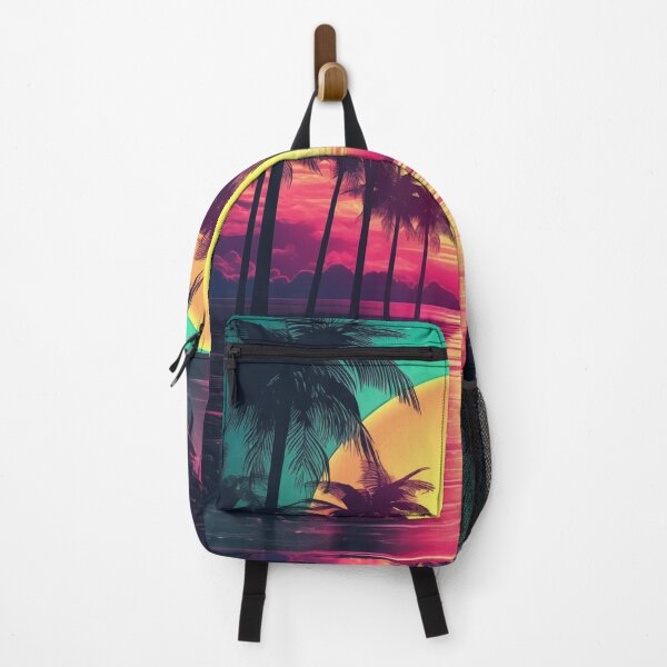 Item preview, Vaporwave Horizon: Abstract Futuristic Synth Dreamscape designed and sold by Mullet Monkey.