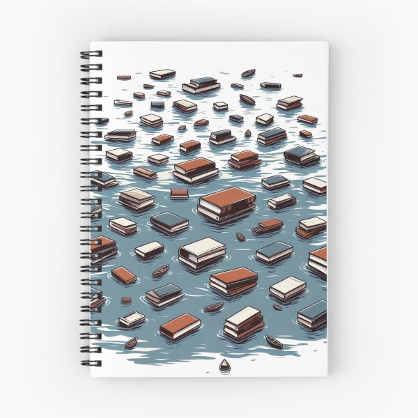 Item preview, Adrift in Knowledge: Books on Water designed and sold by mYaro.