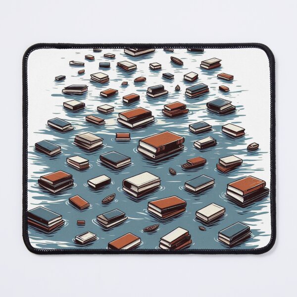 Item preview, Adrift in Knowledge: Books on Water designed and sold by mYaro.