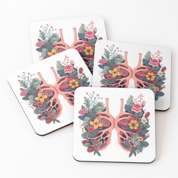 Item preview, Flower in lungs - Breathing fresh air designed and sold by JoksterHaven.