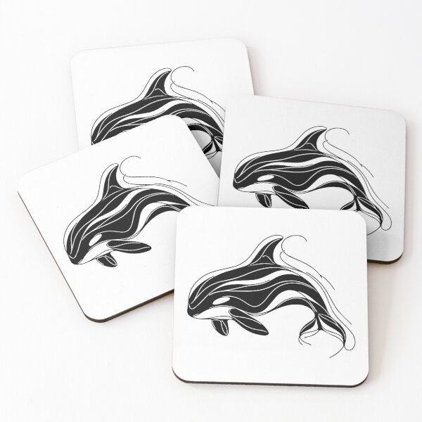 Artikelvorschau, Orca love, we love orcas, team orca entworfen und verkauft von badbug.