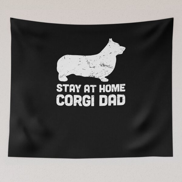Item preview, Corgi - Funny Stay At Home Dog Dad designed and sold by Jam Jar.