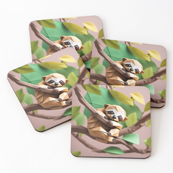 Item preview, Origami Art - Tiny Explorer: A Baby Sloth's Treetop Tale designed and sold by ArtfulFolds.