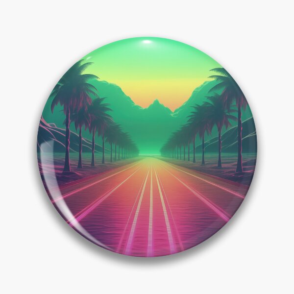 Item preview, Digital Horizon Reverie: Abstract Synthwave Dreams designed and sold by Mullet Monkey.