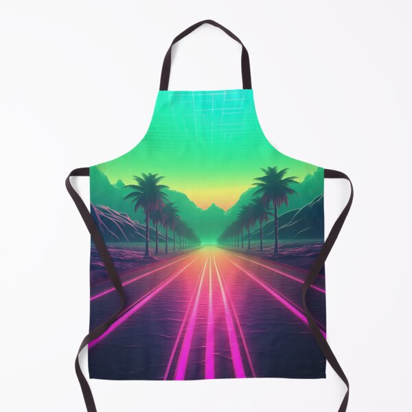 Item preview, Digital Horizon Reverie: Abstract Synthwave Dreams designed and sold by Mullet Monkey.