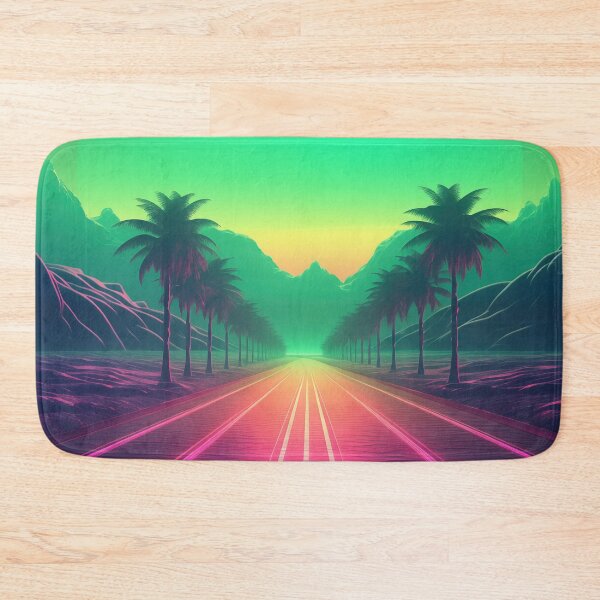 Item preview, Digital Horizon Reverie: Abstract Synthwave Dreams designed and sold by Mullet Monkey.