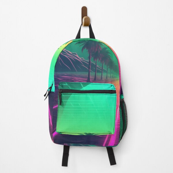 Item preview, Digital Horizon Reverie: Abstract Synthwave Dreams designed and sold by Mullet Monkey.
