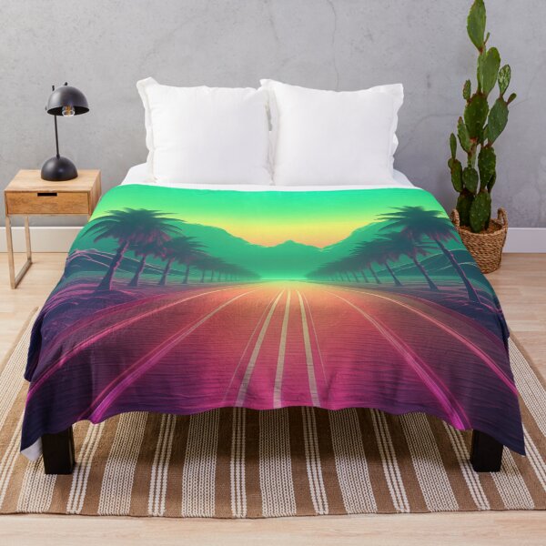 Item preview, Digital Horizon Reverie: Abstract Synthwave Dreams designed and sold by Mullet Monkey.