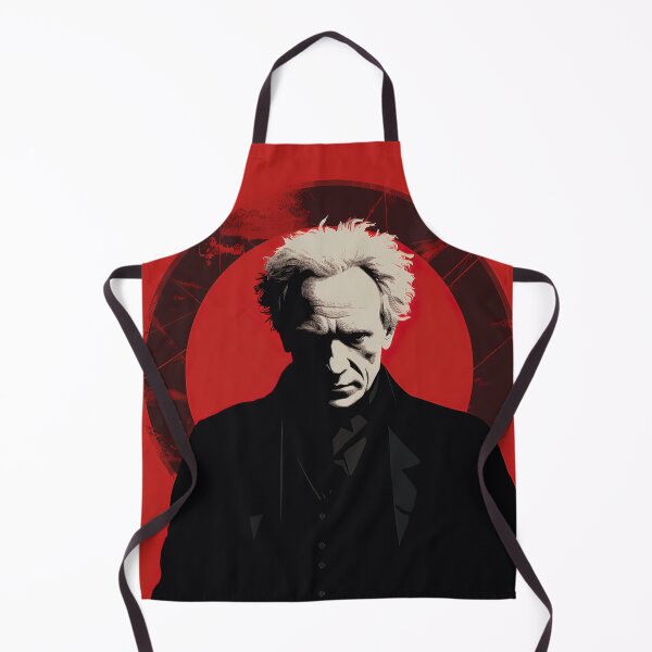 Item preview, Arthur Schopenhauer | Red minimalism designed and sold by ComicsFactory.