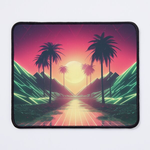 Item preview, Astral Waveforms: Abstract Retrowave Fusion designed and sold by Mullet Monkey.