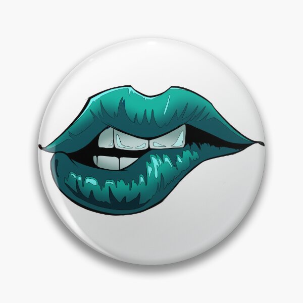 Item preview, Sexy Teal Lips - Cartoony Lips designed and sold by SaraVLeoni.
