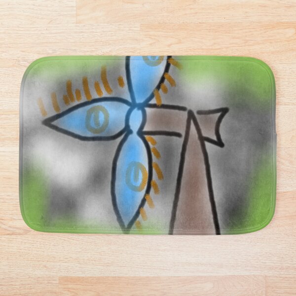 Item preview, Vintage wind turbines painting designed and sold by AWADHESH  CHAURASIA.