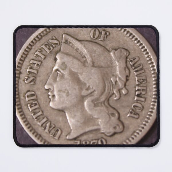 Item preview, 1870   Three Cent Nickel VF Nice designed and sold by coinsxcrochet.