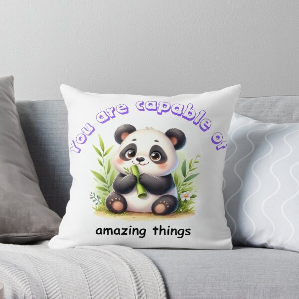 Item preview, Motivational panda designed and sold by FrancelaSegura.