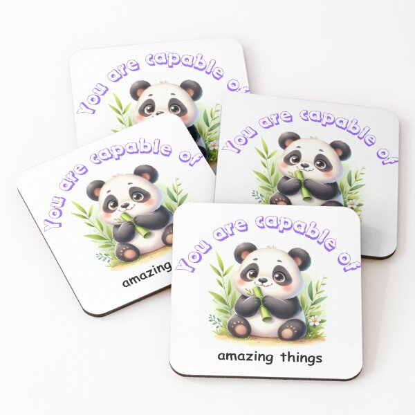 Item preview, Motivational panda designed and sold by FrancelaSegura.