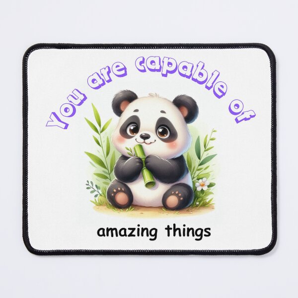 Item preview, Motivational panda designed and sold by FrancelaSegura.