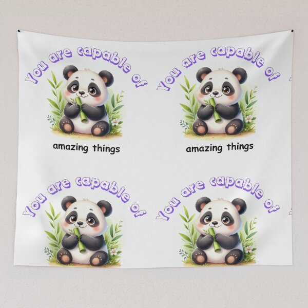 Item preview, Motivational panda designed and sold by FrancelaSegura.